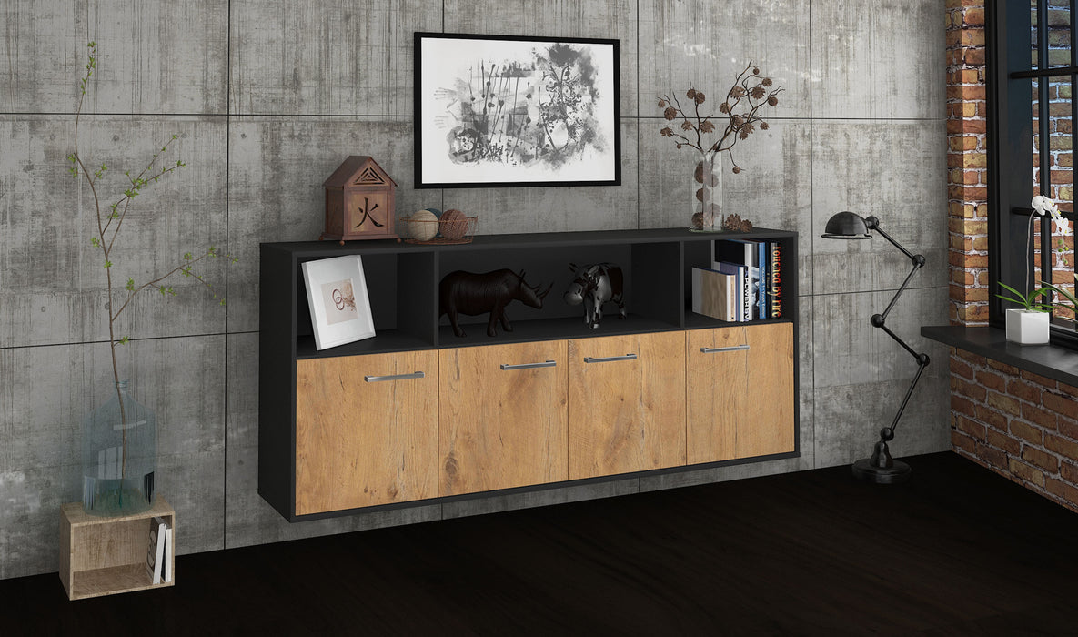 Sideboard Columbia, Eiche Front (180x79x35cm) - Dekati GmbH