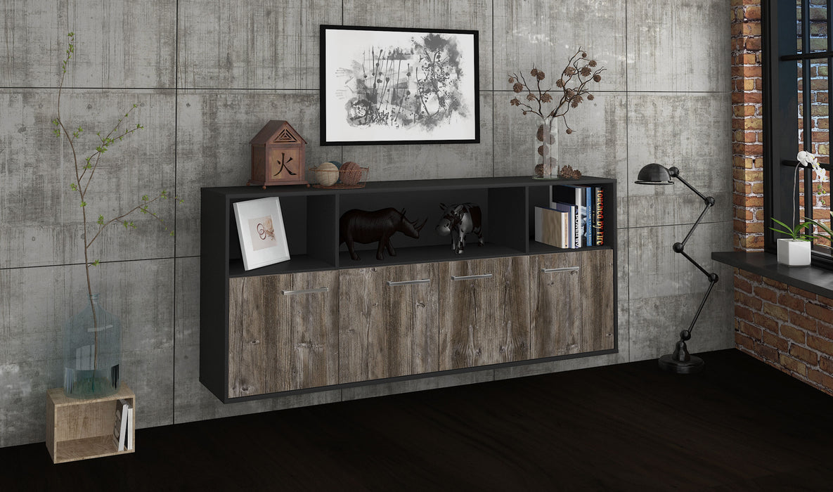 Sideboard Columbia, Treibholz Front (180x79x35cm) - Dekati GmbH