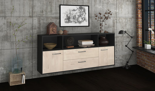 Sideboard Hartford, Zeder Front (180x79x35cm) - Dekati GmbH