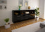 Sideboard Hartford, Schwarz Front (180x79x35cm) - Dekati GmbH