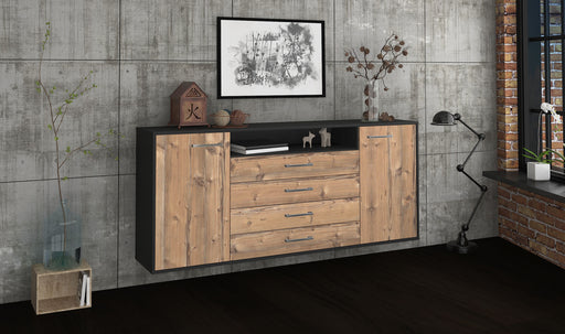 Sideboard New Haven, Pinie Front (180x79x35cm) - Dekati GmbH