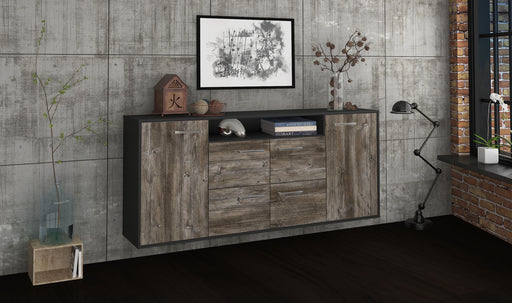 Sideboard Carrollton, Treibholz Front (180x79x35cm) - Dekati GmbH