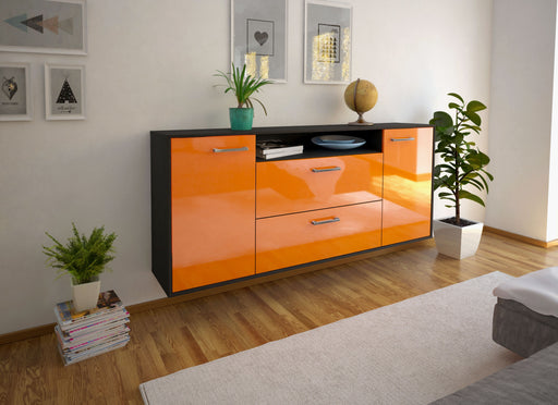 Sideboard Thousand Oaks, Orange Front (180x79x35cm) - Dekati GmbH