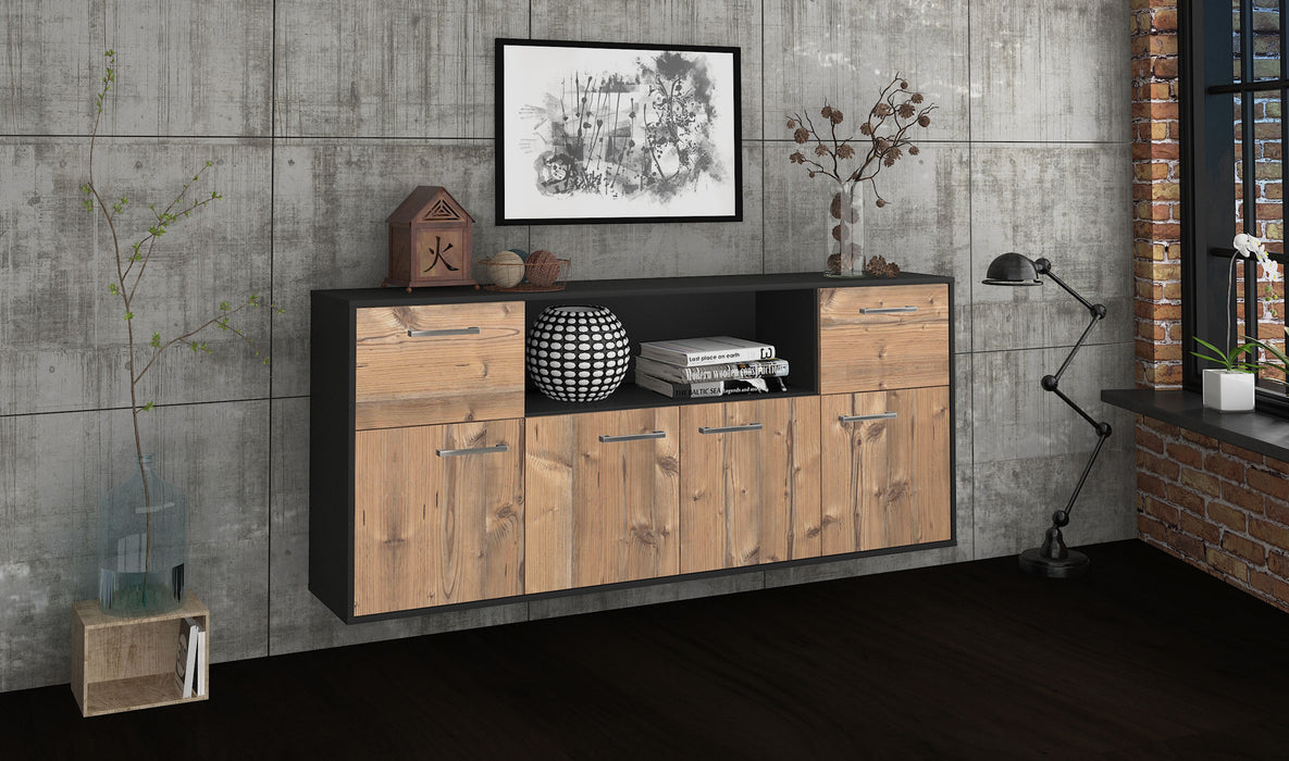 Sideboard West Valley City, Pinie Front (180x79x35cm) - Dekati GmbH