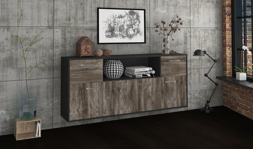 Sideboard West Valley City, Treibholz Front (180x79x35cm) - Dekati GmbH