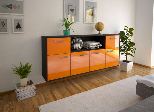 Sideboard West Valley City, Orange Front (180x79x35cm) - Dekati GmbH