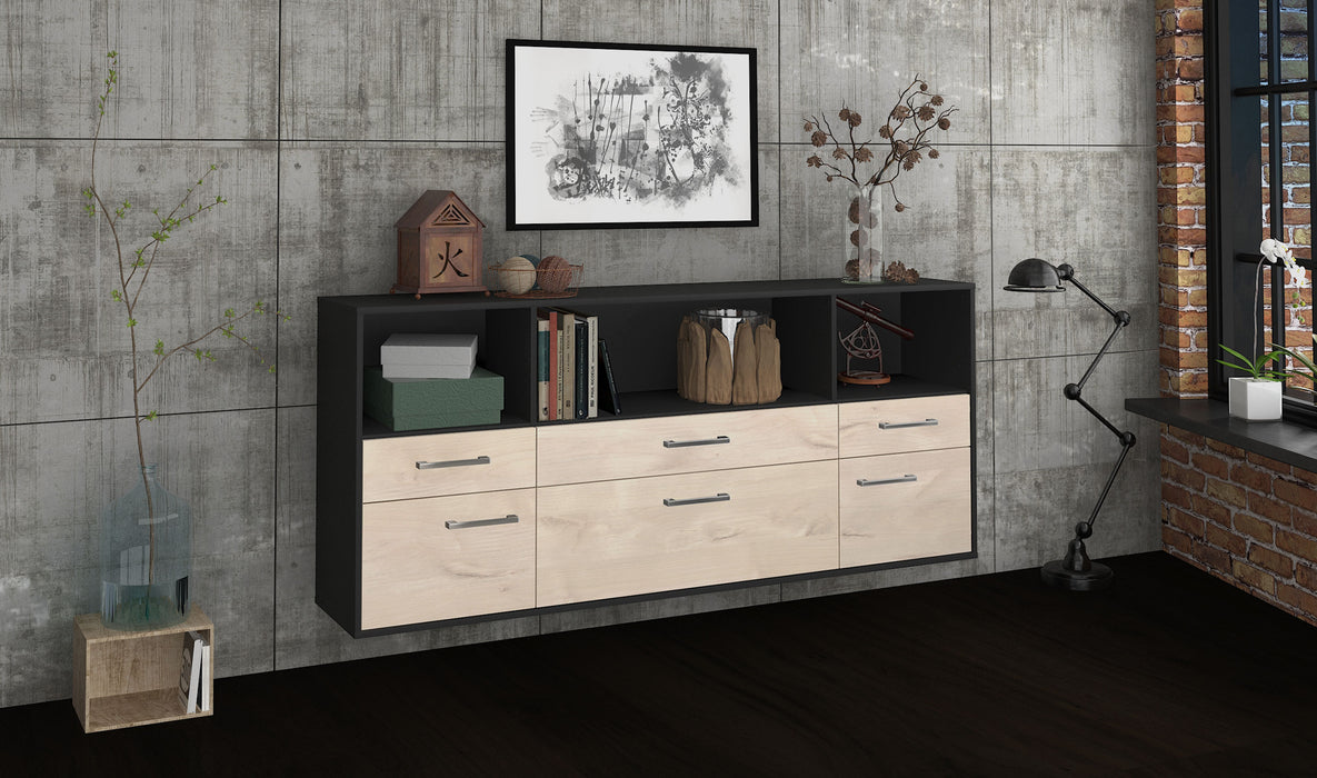 Sideboard Cary, Zeder Front (180x79x35cm) - Dekati GmbH