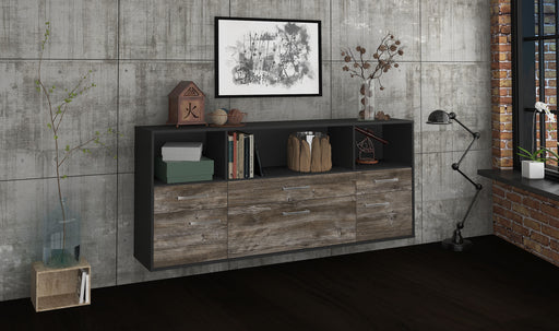 Sideboard Cary, Treibholz Front (180x79x35cm) - Dekati GmbH