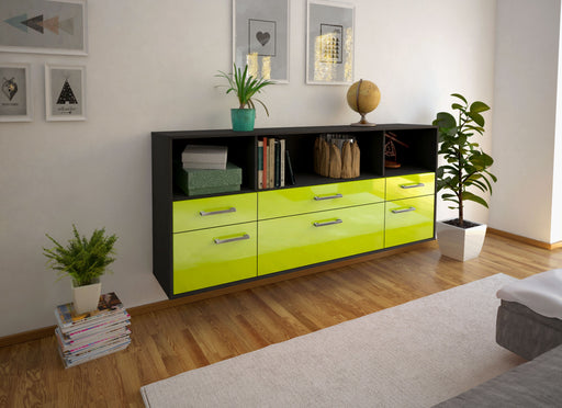 Sideboard Cary, Gruen Front (180x79x35cm) - Dekati GmbH