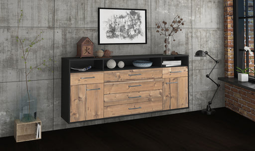 Sideboard Bellevue, Pinie Front (180x79x35cm) - Dekati GmbH