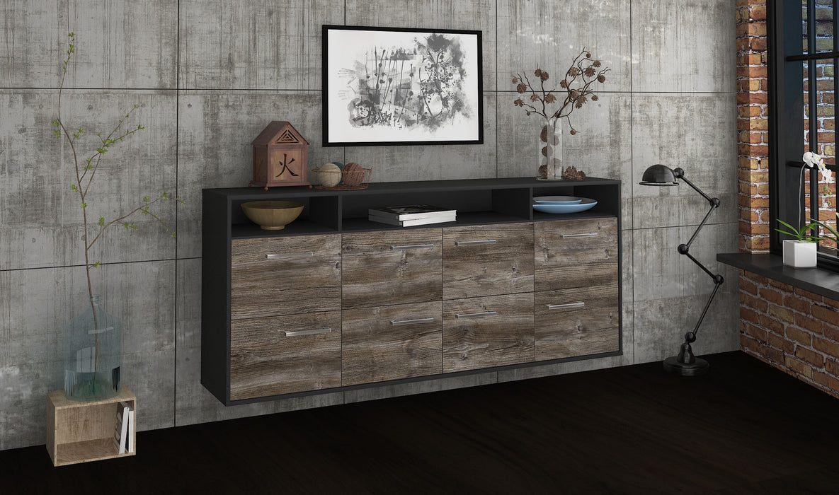 Sideboard Concord, Treibholz Front (180x79x35cm) - Dekati GmbH