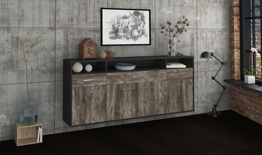 Sideboard Simi Valley, Treibholz Front (180x79x35cm) - Dekati GmbH