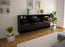 Sideboard Simi Valley, Schwarz Front (180x79x35cm) - Dekati GmbH