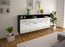 Sideboard Simi Valley, Weiß Front (180x79x35cm) - Dekati GmbH