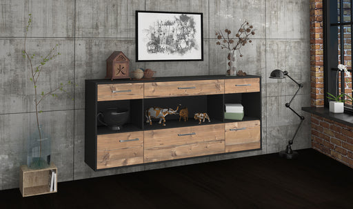 Sideboard Clarksville, Pinie Front (180x79x35cm) - Dekati GmbH