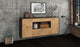 Sideboard Visalia, Eiche Front (180x79x35cm) - Dekati GmbH