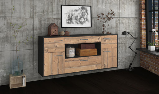 Sideboard Visalia, Pinie Front (180x79x35cm) - Dekati GmbH