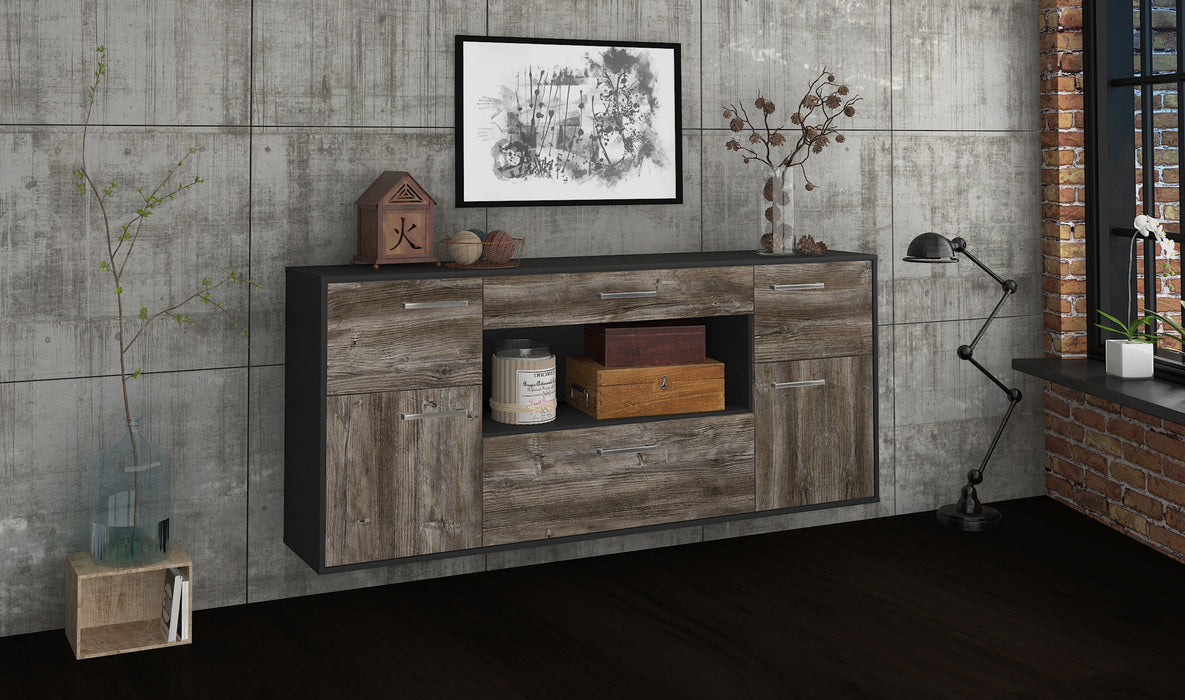 Sideboard Visalia, Treibholz Front (180x79x35cm) - Dekati GmbH