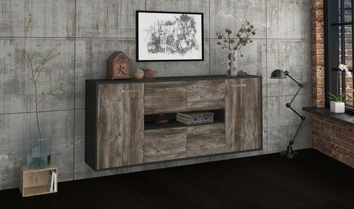 Sideboard Stamford, Treibholz Front (180x79x35cm) - Dekati GmbH