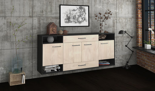 Sideboard Evansville, Zeder Front (180x79x35cm) - Dekati GmbH