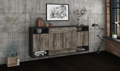 Sideboard Evansville, Treibholz Front (180x79x35cm) - Dekati GmbH