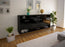 Sideboard Evansville, Schwarz Front (180x79x35cm) - Dekati GmbH