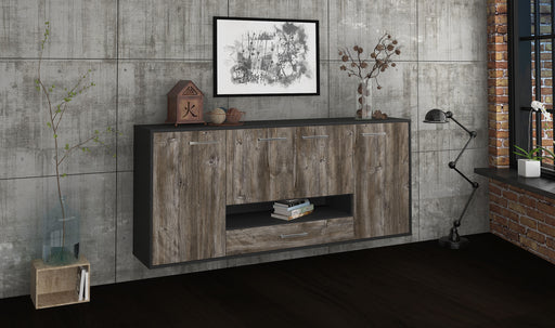 Sideboard Abilene, Treibholz Front (180x79x35cm) - Dekati GmbH