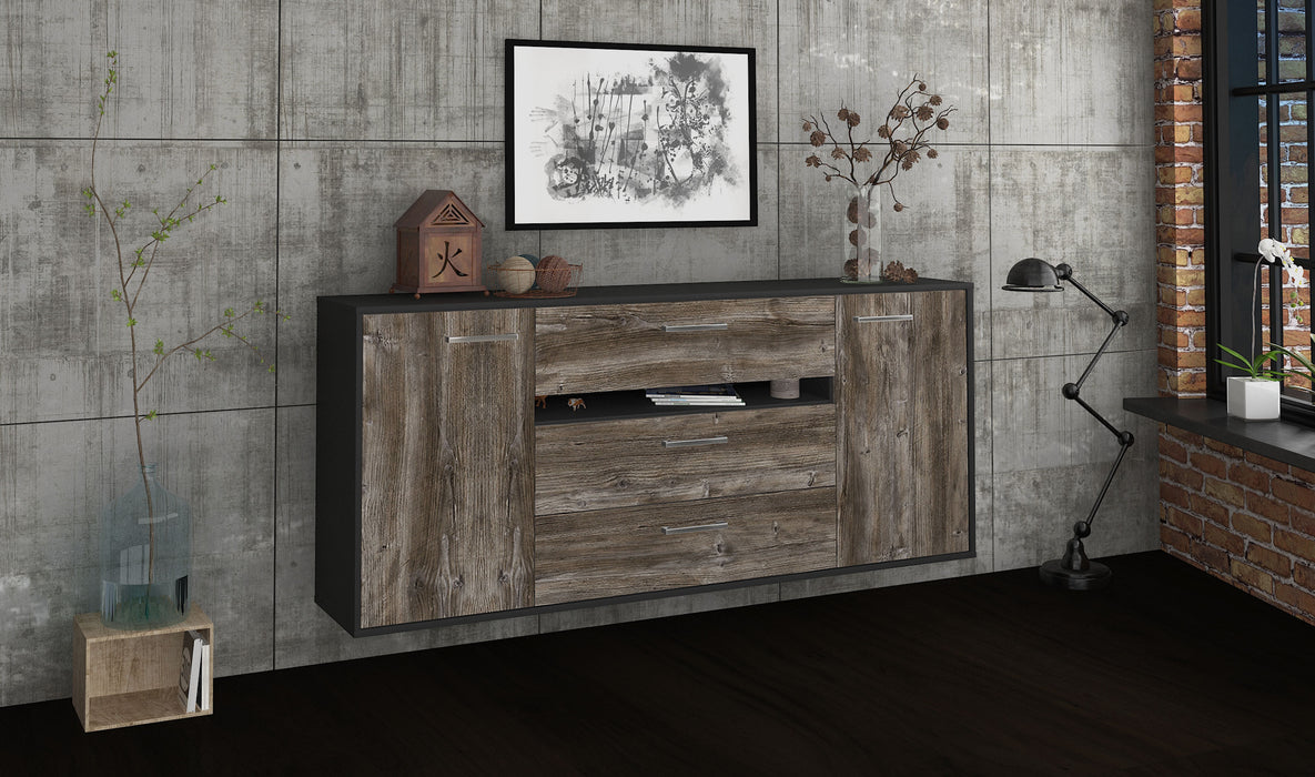 Sideboard McKinney, Treibholz Front (180x79x35cm) - Dekati GmbH