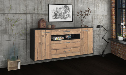 Sideboard Vallejo, Pinie Front (180x79x35cm) - Dekati GmbH