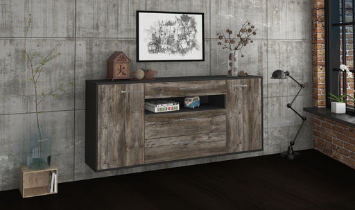 Sideboard Vallejo, Treibholz Front (180x79x35cm) - Dekati GmbH