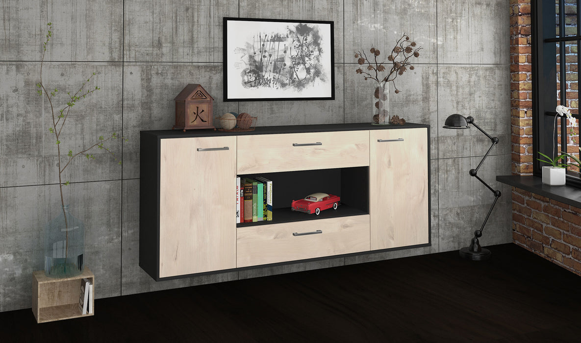 Sideboard Denton, Zeder Front (180x79x35cm) - Dekati GmbH