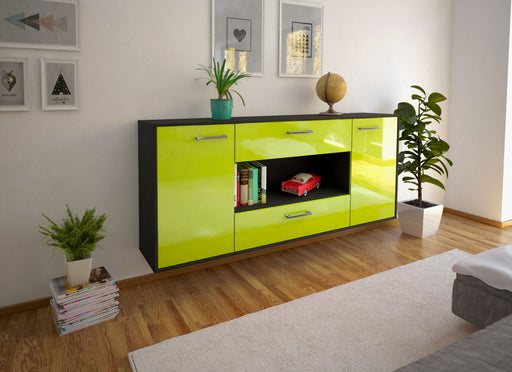 Sideboard Denton, Gruen Front (180x79x35cm) - Dekati GmbH