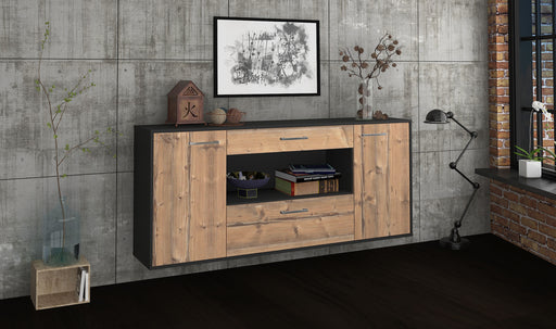 Sideboard Ann Arbor, Pinie Front (180x79x35cm) - Dekati GmbH