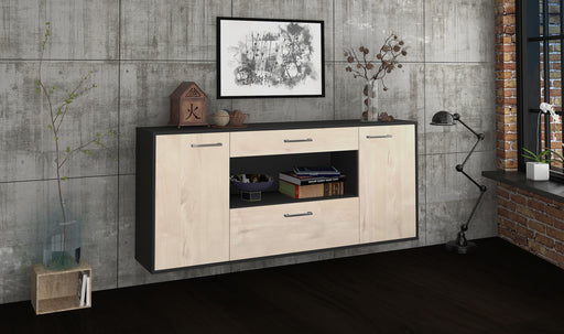 Sideboard Ann Arbor, Zeder Front (180x79x35cm) - Dekati GmbH