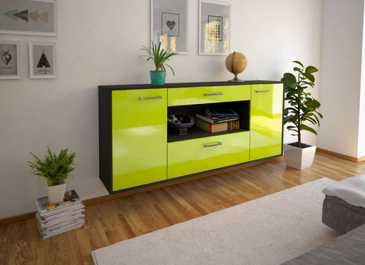 Sideboard Ann Arbor, Gruen Front (180x79x35cm) - Dekati GmbH