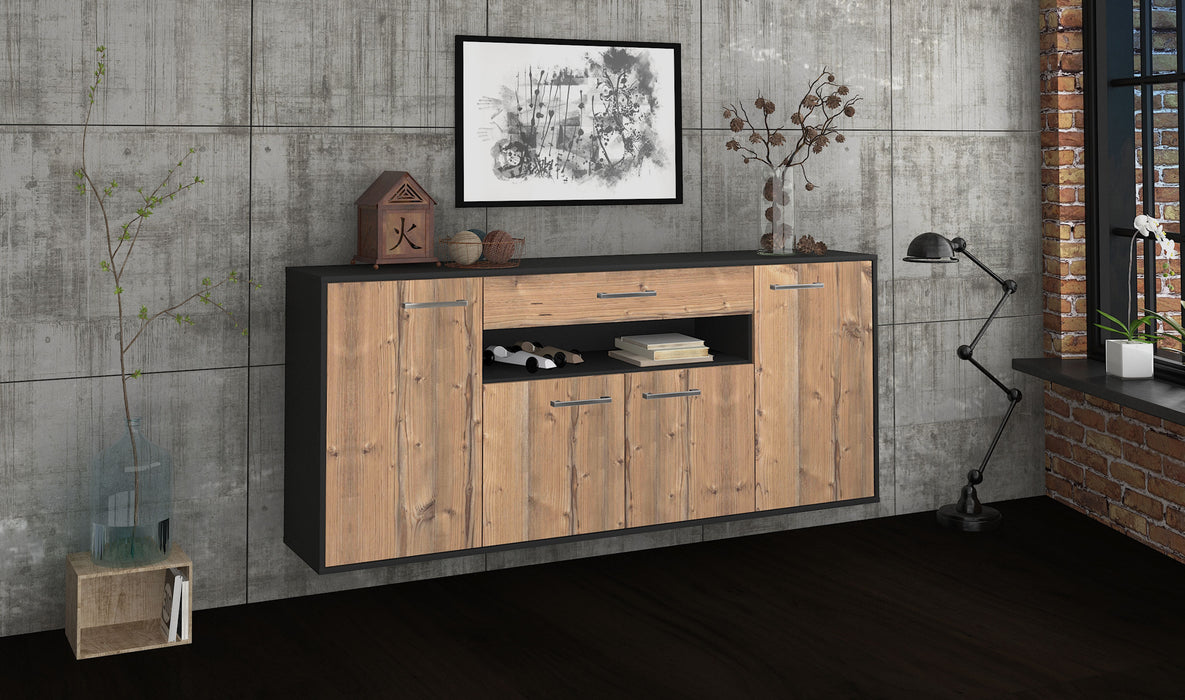 Sideboard Lansing, Pinie Front (180x79x35cm) - Dekati GmbH