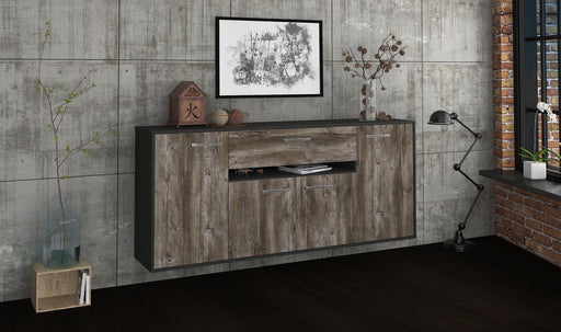 Sideboard Flint, Treibholz Front (180x79x35cm) - Dekati GmbH