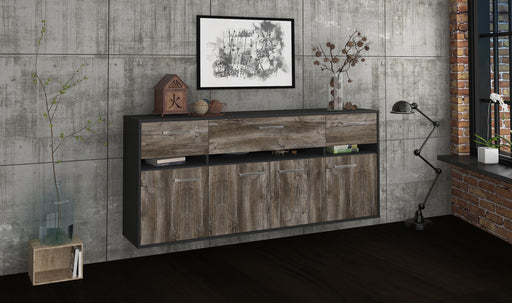 Sideboard Gainesville, Treibholz Front (180x79x35cm) - Dekati GmbH