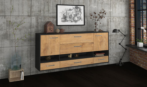 Sideboard Lafayette, Eiche Front (180x79x35cm) - Dekati GmbH