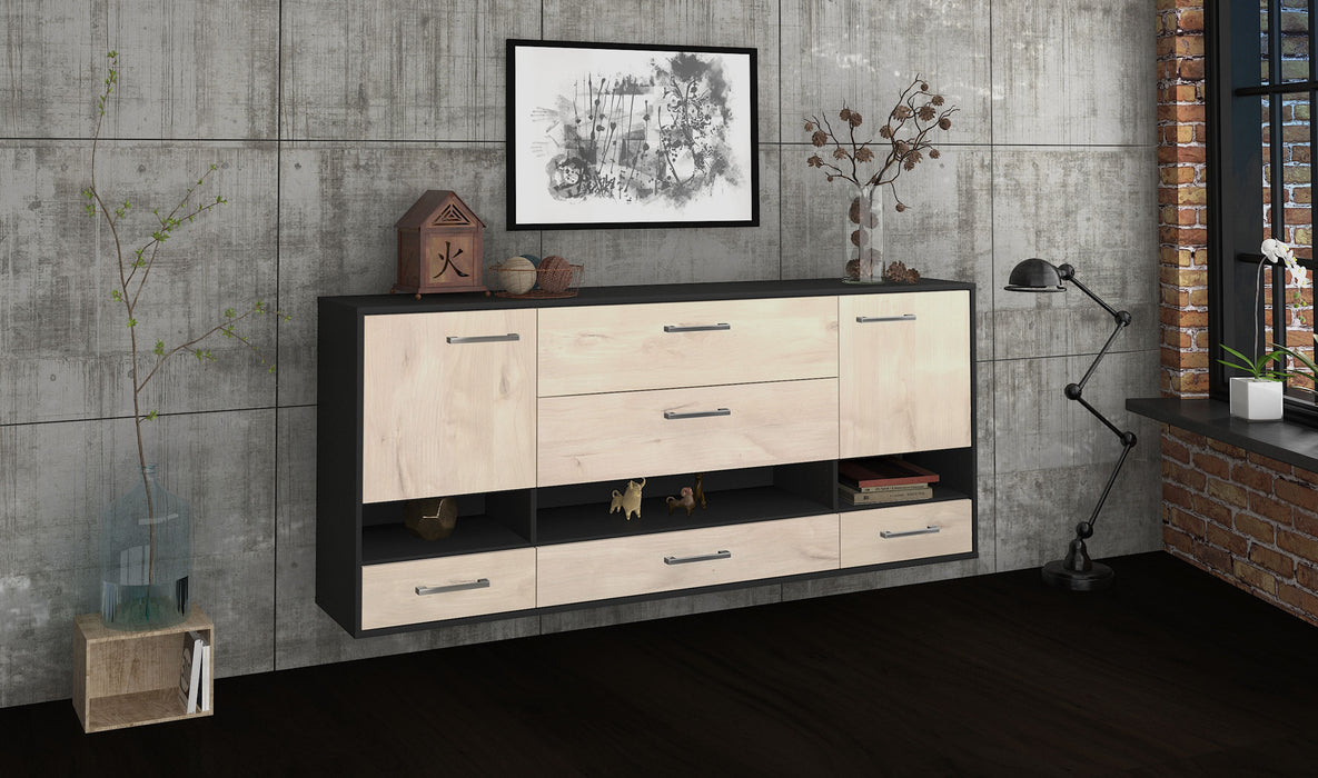 Sideboard Lafayette, Zeder Front (180x79x35cm) - Dekati GmbH