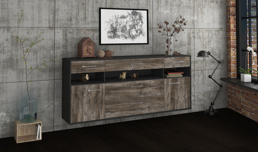 Sideboard Inglewood, Treibholz Front (180x79x35cm) - Dekati GmbH