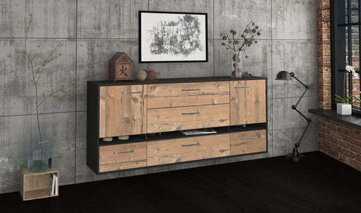 Sideboard Athens, Pinie Front (180x79x35cm) - Dekati GmbH