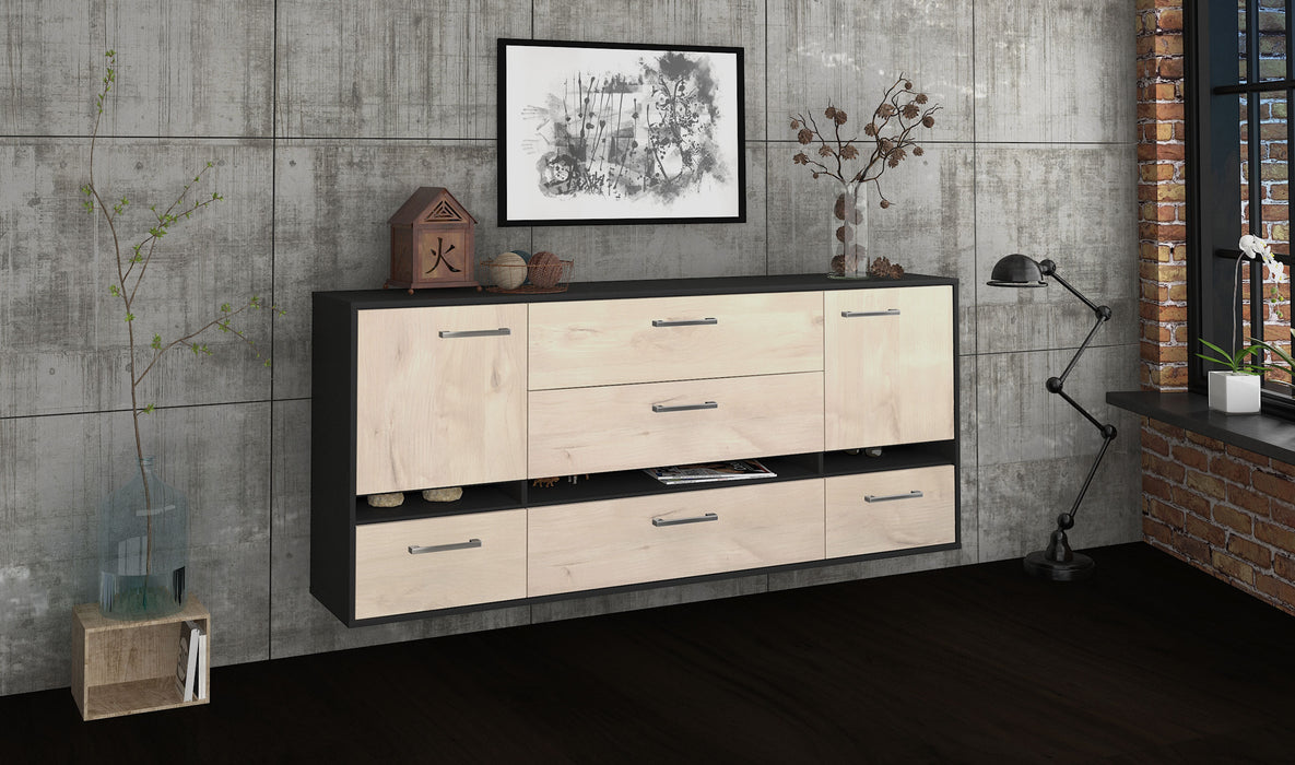 Sideboard Athens, Zeder Front (180x79x35cm) - Dekati GmbH