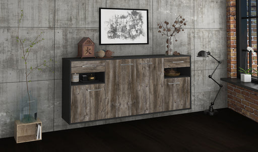 Sideboard Killeen, Treibholz Front (180x79x35cm) - Dekati GmbH