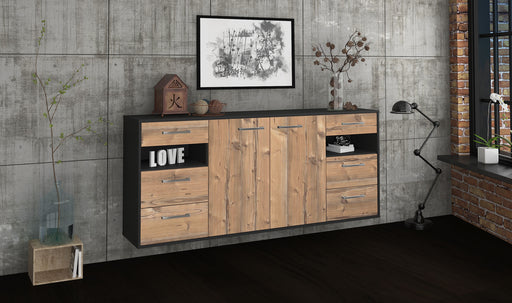 Sideboard Thornton, Pinie Front (180x79x35cm) - Dekati GmbH