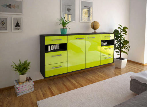 Sideboard Thornton, Gruen Front (180x79x35cm) - Dekati GmbH