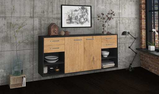 Sideboard Independence, Eiche Front (180x79x35cm) - Dekati GmbH