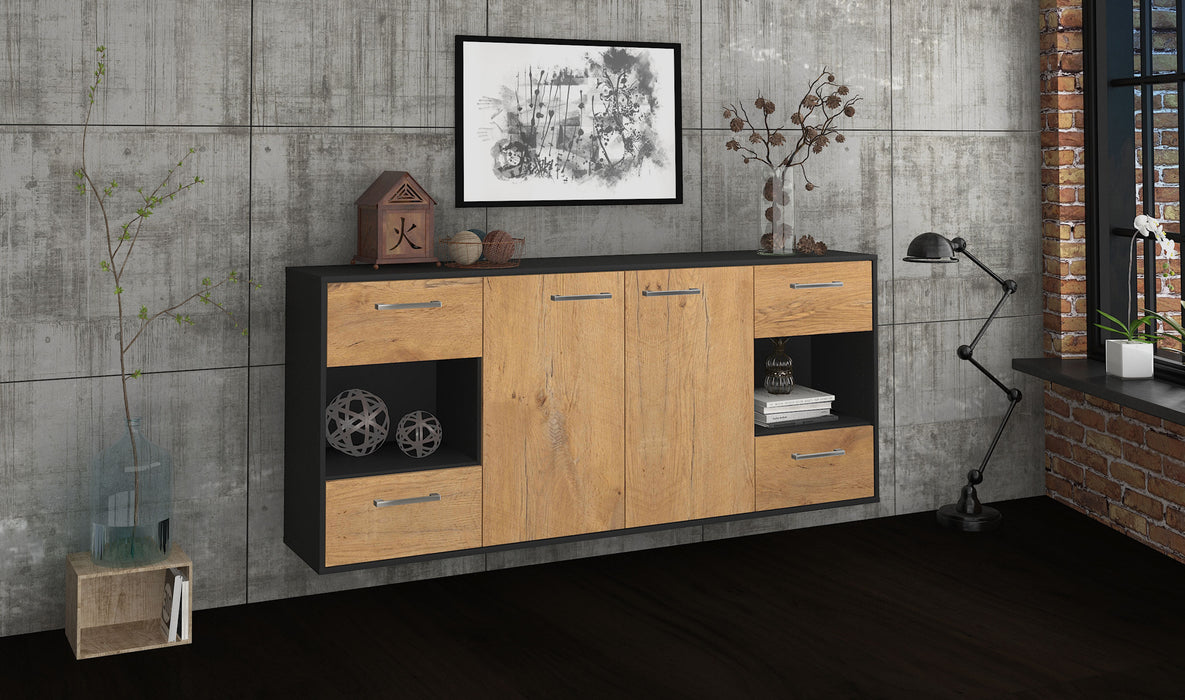 Sideboard Santa Clara, Eiche Front (180x79x35cm) - Dekati GmbH