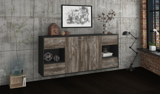 Sideboard Santa Clara, Treibholz Front (180x79x35cm) - Dekati GmbH