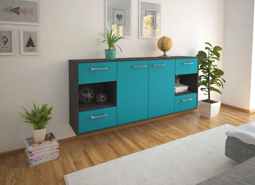 Sideboard Santa Clara, Tuerkis Front (180x79x35cm) - Dekati GmbH